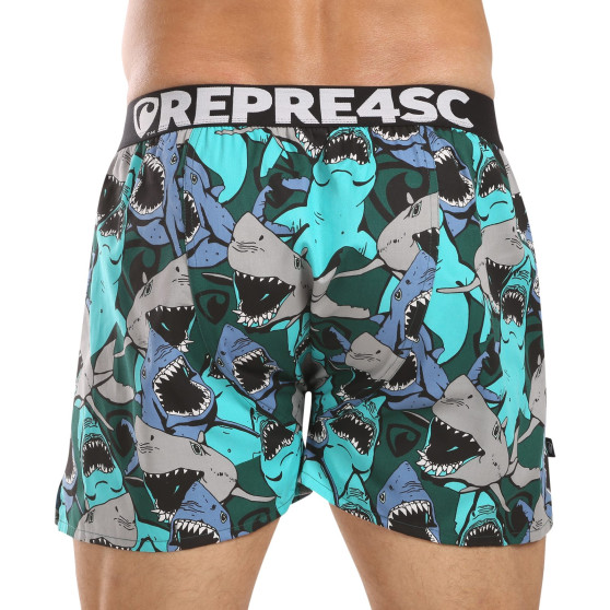 Represent Vīriešu šorti ekskluzīvi Mike Happy Sharks (R4M-BOX-0709)