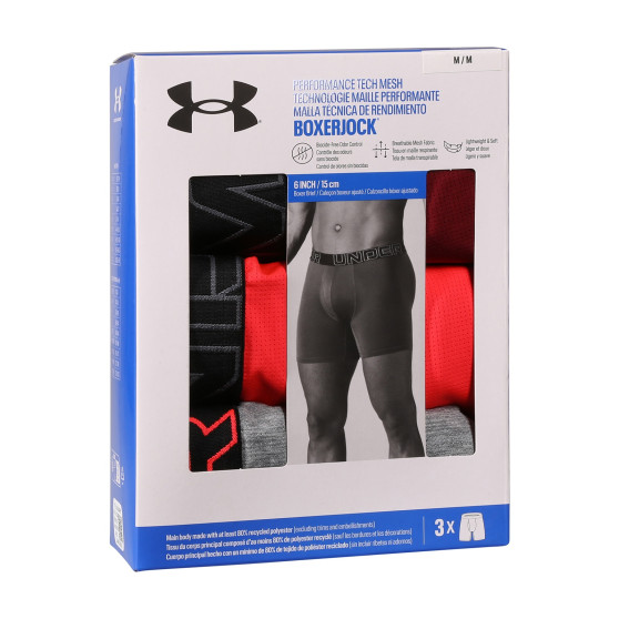 3PACK vīriešu bokseru šorti Under Armour daudzkrāsaini (1383884 625)