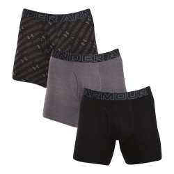 3PACK vīriešu bokseru šorti Under Armour daudzkrāsaini (1383889 709)