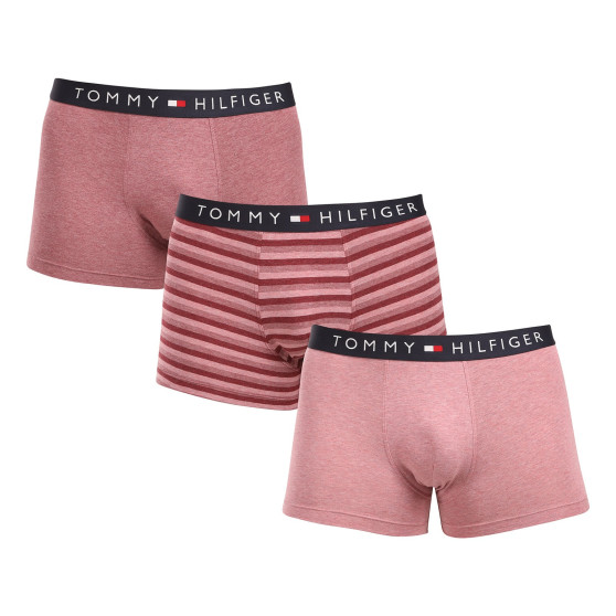 3PACK vīriešu bokseru šorti Tommy Hilfiger daudzkrāsaini (UM0UM03399 0XO)