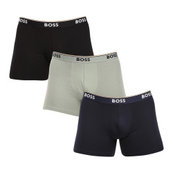 3PACK vīriešu bokseru šorti BOSS daudzkrāsaini (50514998 982)