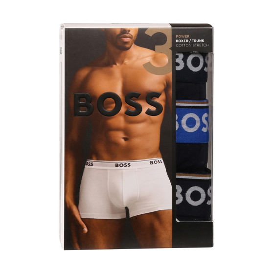 3PACK vīriešu bokseru šorti BOSS daudzkrāsaini (50517829 961)