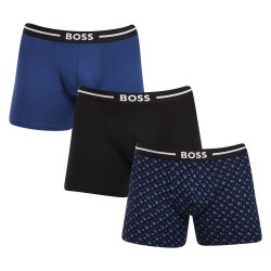 3PACK vīriešu bokseru šorti BOSS daudzkrāsaini (50514998 982)