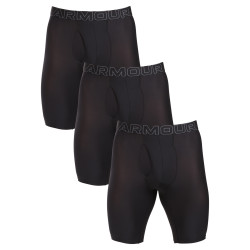 3PACK vīriešu bokseru šorti Under Armour melni (1383884 001)