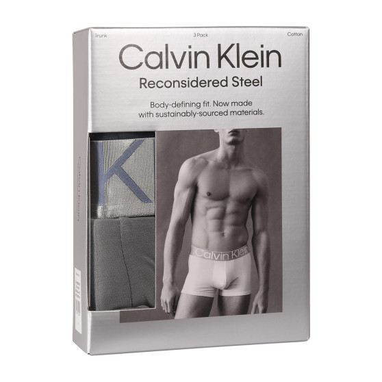 3PACK vīriešu bokseru šorti Calvin Klein daudzkrāsaini (NB3130A-PZD)