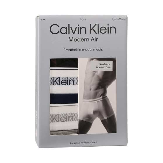 3PACK vīriešu bokseru šorti Calvin Klein daudzkrāsaini (NB3953A-PS8)