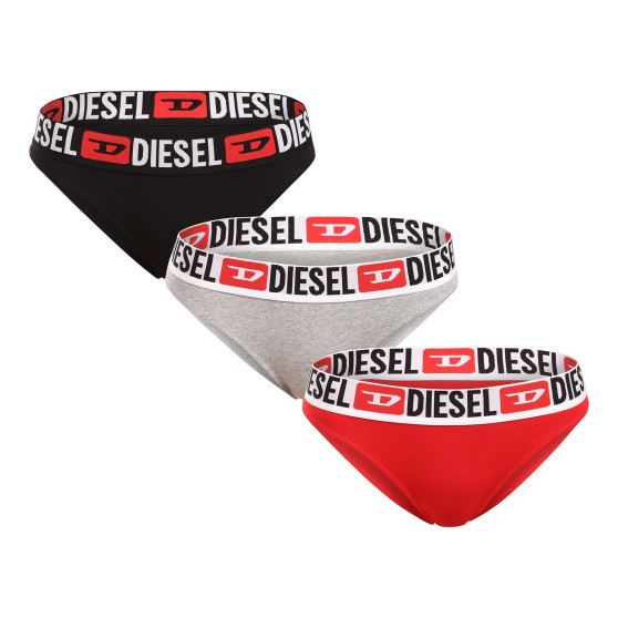 3PACK sieviešu biksītes Diesel melnas (A13124-0NJAP-E4101)