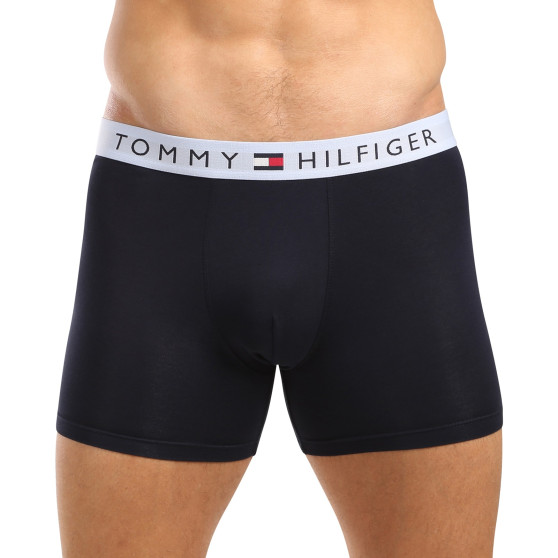 3PACK vīriešu bokseru šorti Tommy Hilfiger tumši zili (UM0UM03431 0R1)