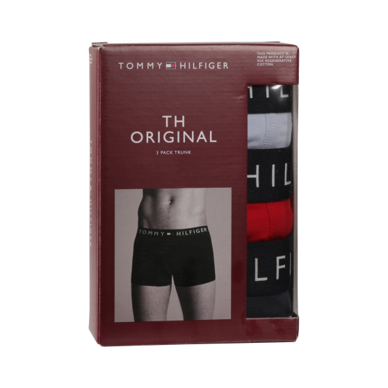 3PACK vīriešu bokseru šorti Tommy Hilfiger daudzkrāsaini (UM0UM03180 0R1)