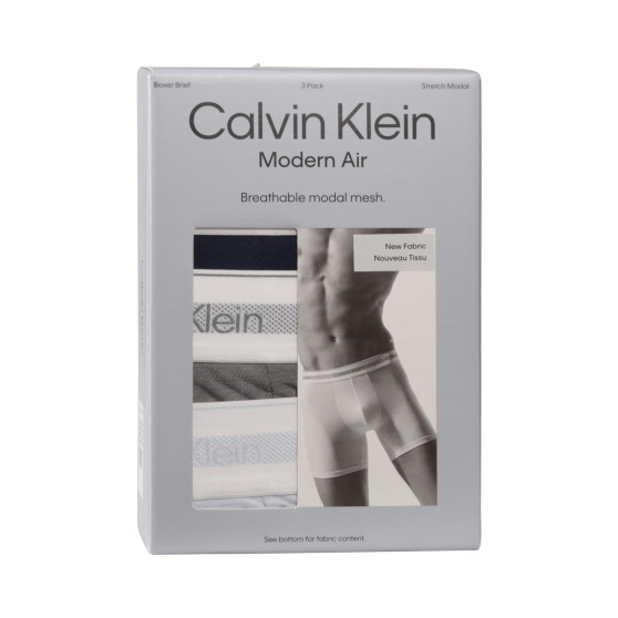 3PACK vīriešu bokseru šorti Calvin Klein daudzkrāsaini (NB3954A-PS9)