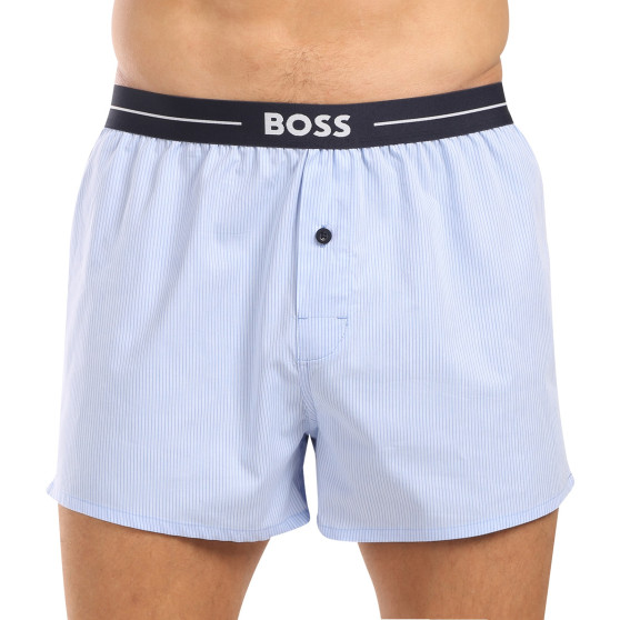 3PACK vīriešu bokserbokseršorti BOSS daudzkrāsaini (50505677 460)