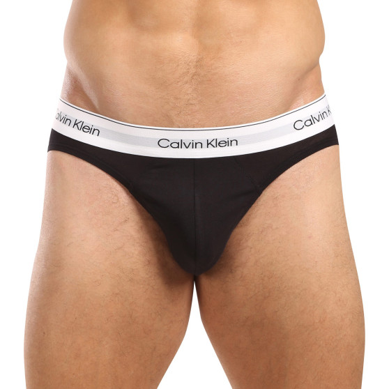 3PACK vīriešu apakšbikses Calvin Klein melnas (NB3961A-UB1)