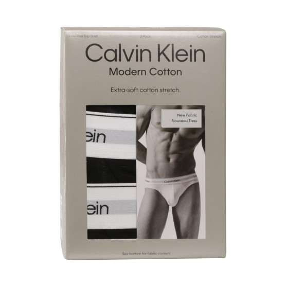 3PACK vīriešu apakšbikses Calvin Klein melnas (NB3961A-UB1)