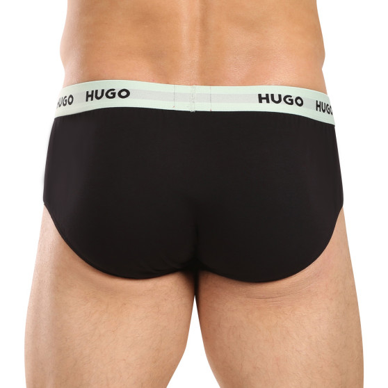 3PACK vīriešu apakšbikses HUGO melnas (50492378 002)