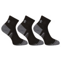 3PACK Under Armour zeķes melnas (1379528 001)