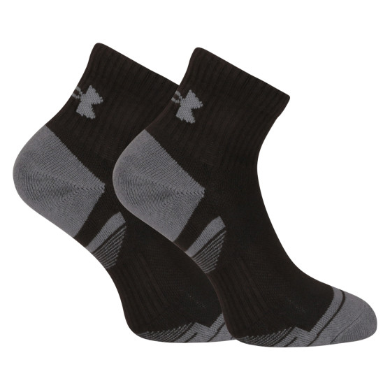 3PACK Under Armour zeķes melnas (1379528 001)