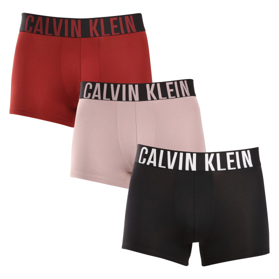 3PACK vīriešu bokseru šorti Calvin Klein daudzkrāsaini (NB3775A-Q1Q)