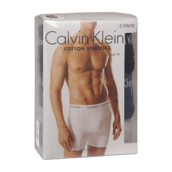 3PACK vīriešu bokseru šorti Calvin Klein daudzkrāsaini (NB1770A-QRH)