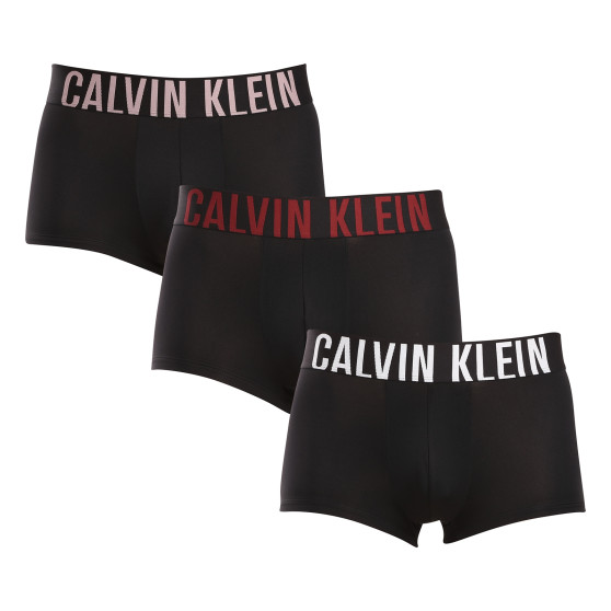 3PACK vīriešu bokseru šorti Calvin Klein melni (NB3611A-Q1S)