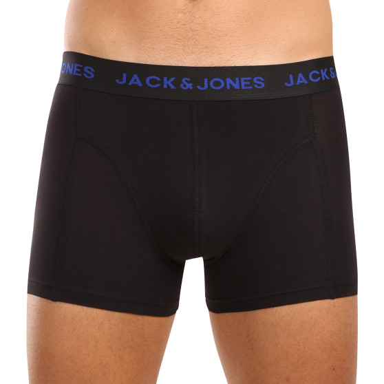 5PACK vīriešu bokseru šorti Jack and Jones melni (12242494)