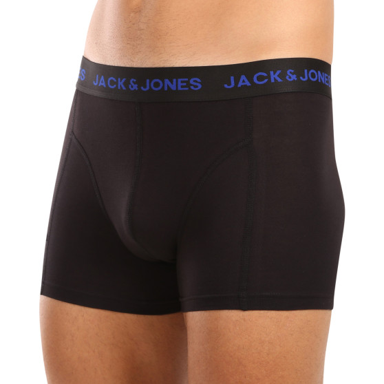 5PACK vīriešu bokseru šorti Jack and Jones melni (12242494)