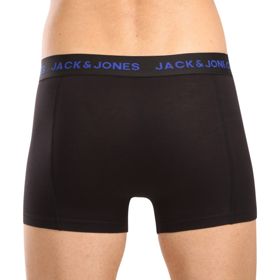 5PACK vīriešu bokseru šorti Jack and Jones melni (12242494)