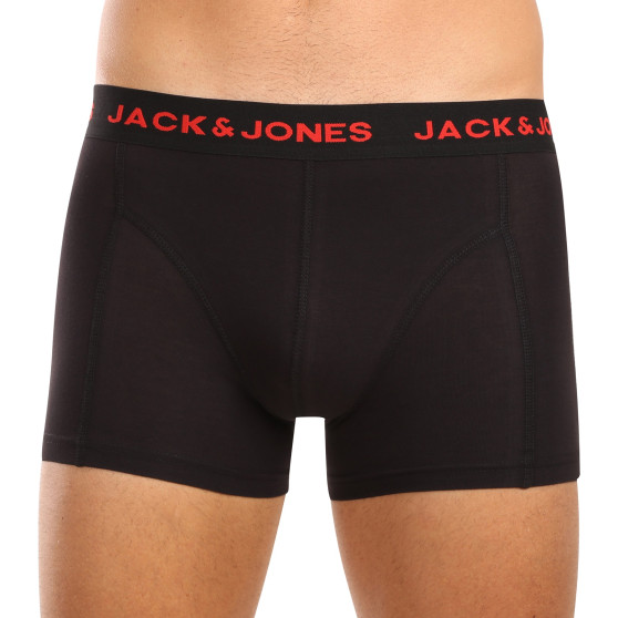 5PACK vīriešu bokseru šorti Jack and Jones melni (12242494)