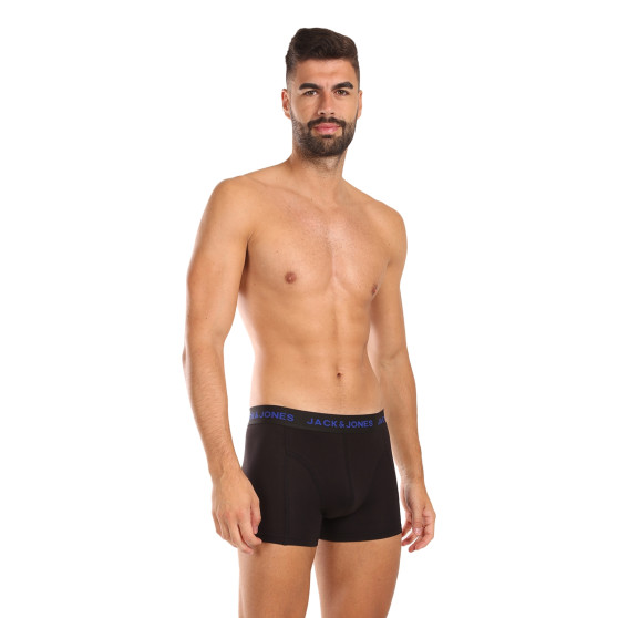 5PACK vīriešu bokseru šorti Jack and Jones melni (12242494)