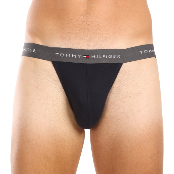 3PACK vīriešu treniņbikses Tommy Hilfiger black (UM0UM03384 0UI)