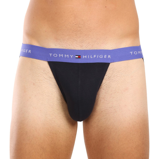 3PACK vīriešu treniņbikses Tommy Hilfiger black (UM0UM03384 0UI)