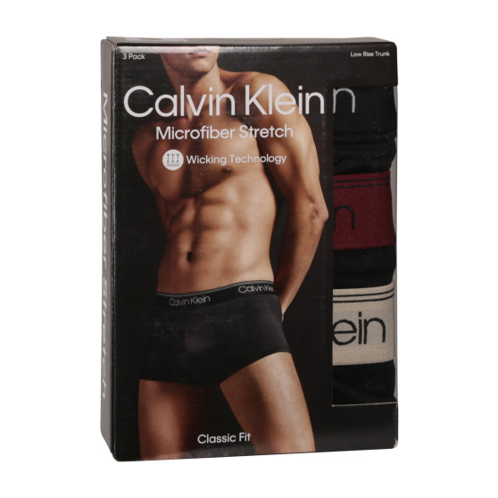 3PACK vīriešu bokseru šorti Calvin Klein melni (NB2569A-Q84)