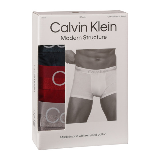 3PACK vīriešu bokseru šorti Calvin Klein daudzkrāsaini (NB2970A-PZN)