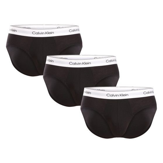 3PACK vīriešu apakšbikses Calvin Klein melnas (NB3962A-UB1)