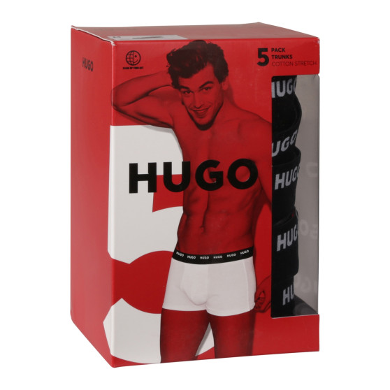 5PACK vīriešu bokseru šorti HUGO daudzkrāsaini (50479944 973)