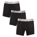 3PACK vīriešu bokseru šorti Calvin Klein melni (NB3131A-PZE)