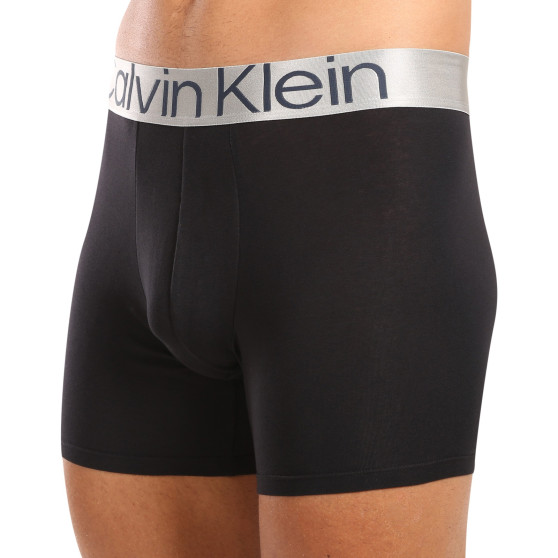 3PACK vīriešu bokseru šorti Calvin Klein melni (NB3131A-PZE)