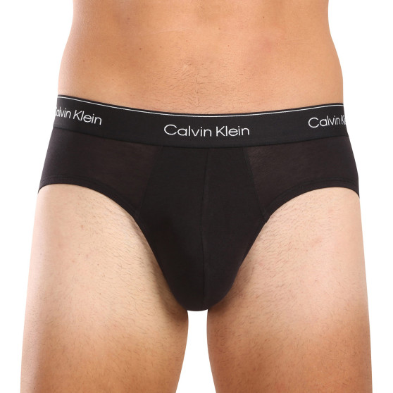 3PACK vīriešu apakšbikses Calvin Klein melnas (NB3962A-TM6)