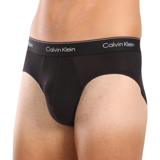 3PACK vīriešu apakšbikses Calvin Klein melnas (NB3962A-TM6)