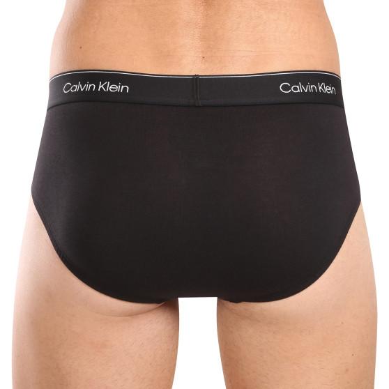 3PACK vīriešu apakšbikses Calvin Klein melnas (NB3962A-TM6)