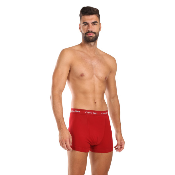 3PACK vīriešu bokseru šorti Calvin Klein daudzkrāsaini (NB3056A-QYP)