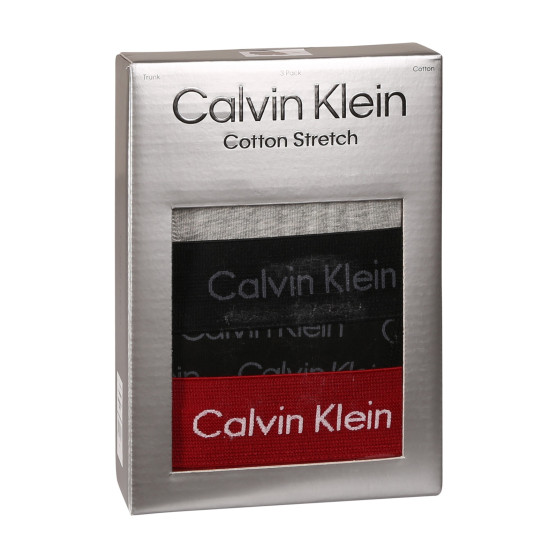 3PACK vīriešu bokseru šorti Calvin Klein daudzkrāsaini (NB3056A-QYP)