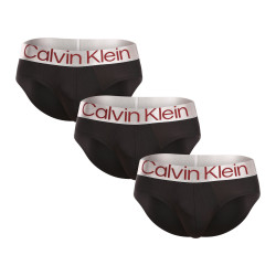 3PACK vīriešu apakšbikses Calvin Klein melnas (NB3073A-Q09)