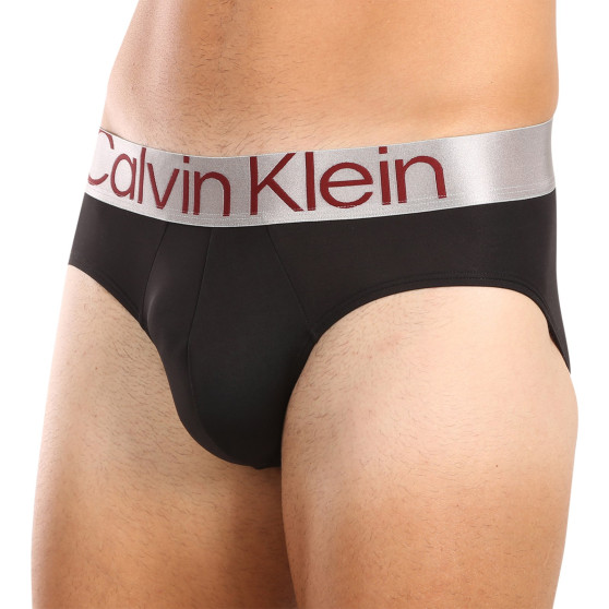 3PACK vīriešu apakšbikses Calvin Klein melnas (NB3073A-Q09)