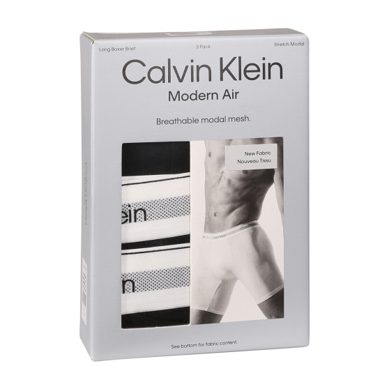 3PACK vīriešu bokseru šorti Calvin Klein melni (NB3955A-UB1)