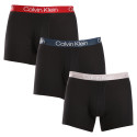 3PACK vīriešu bokseru šorti Calvin Klein melni (NB2971A-PZI)