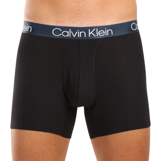 3PACK vīriešu bokseru šorti Calvin Klein melni (NB2971A-PZI)