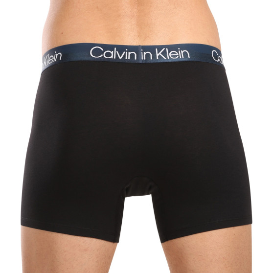 3PACK vīriešu bokseru šorti Calvin Klein melni (NB2971A-PZI)