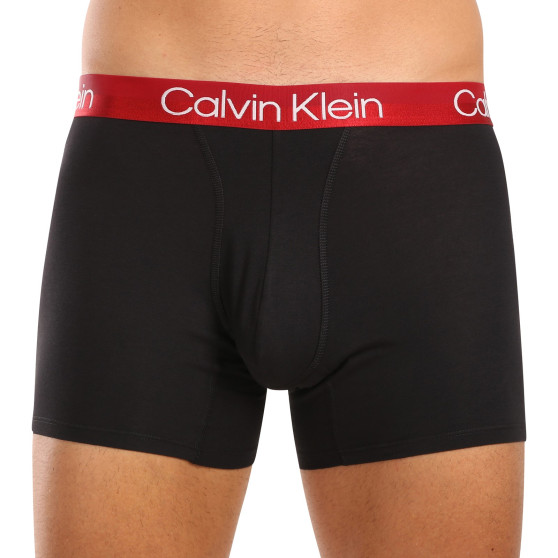 3PACK vīriešu bokseru šorti Calvin Klein melni (NB2971A-PZI)