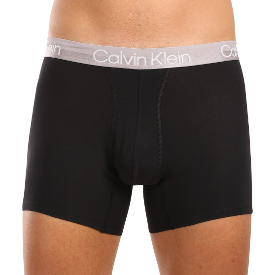 3PACK vīriešu bokseru šorti Calvin Klein melni (NB2971A-PZI)