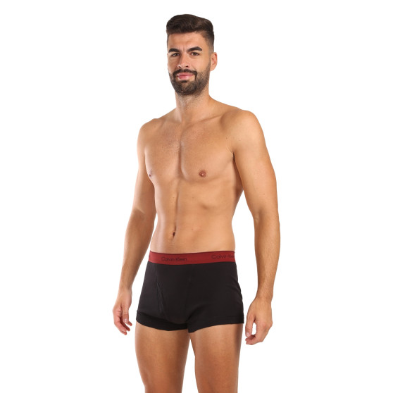 3PACK vīriešu bokseru šorti Calvin Klein melni (NB4002A-PRU)